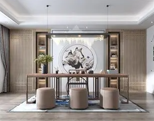 山东新中式风格茶室如何规划设计